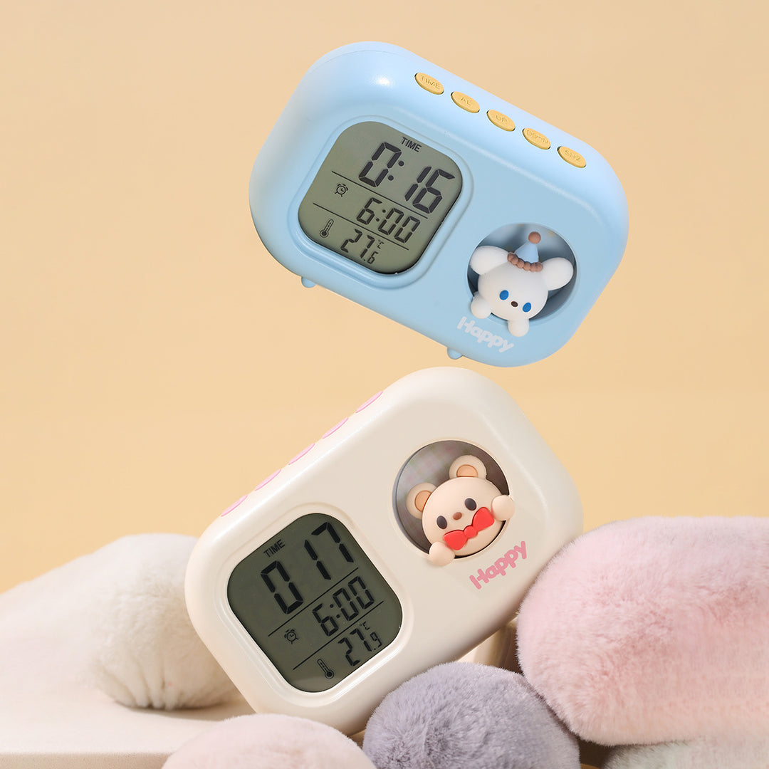 Cute Alarm Clock in Bunny Design Bowlift