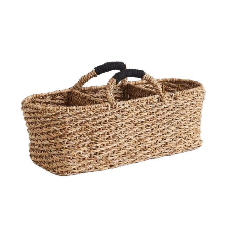 Handcrafted Woven Storage Caddy Bowlift