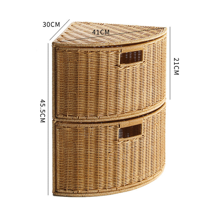 Versatile Woven Storage Basket Bowlift
