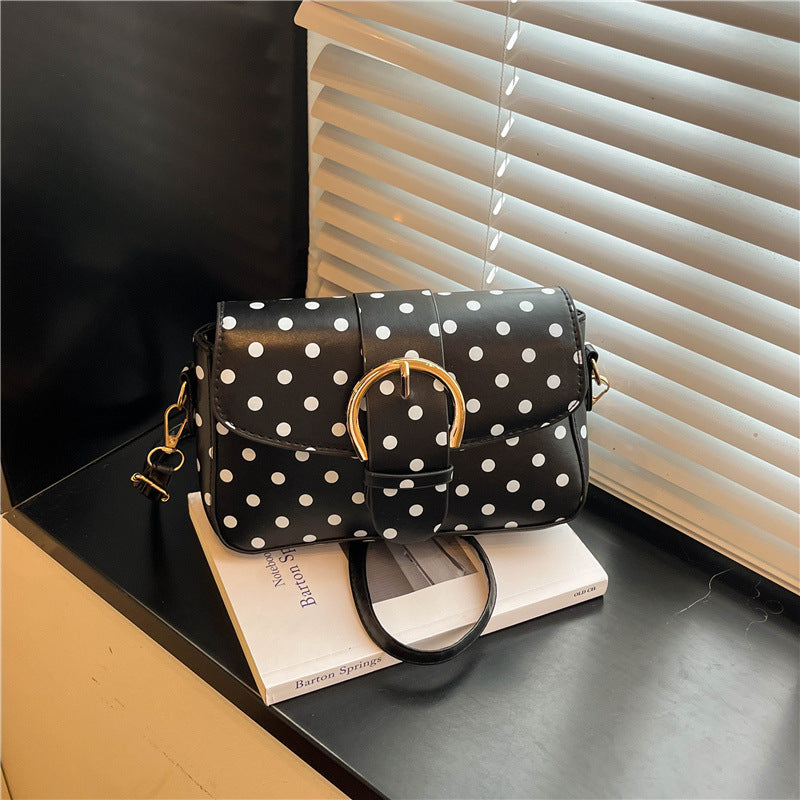 WoStylish Polka Dot Crossbody Handbag Bowlift
