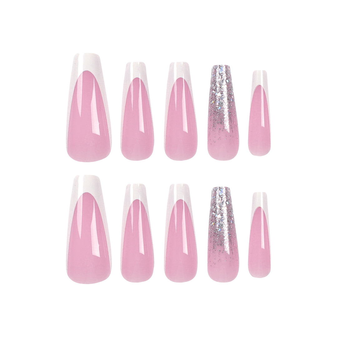 Elegant and Sparkling Nail Art Bowlift