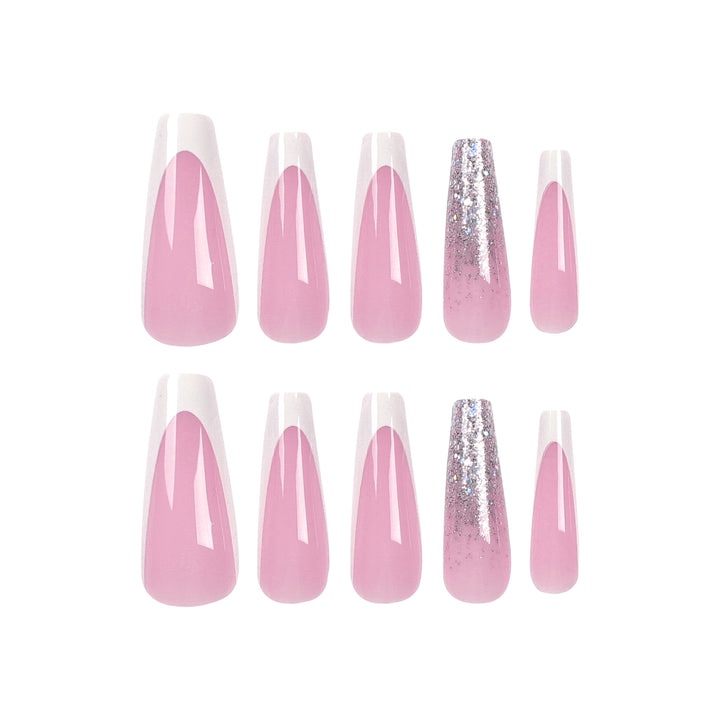 Elegant and Sparkling Nail Art Bowlift
