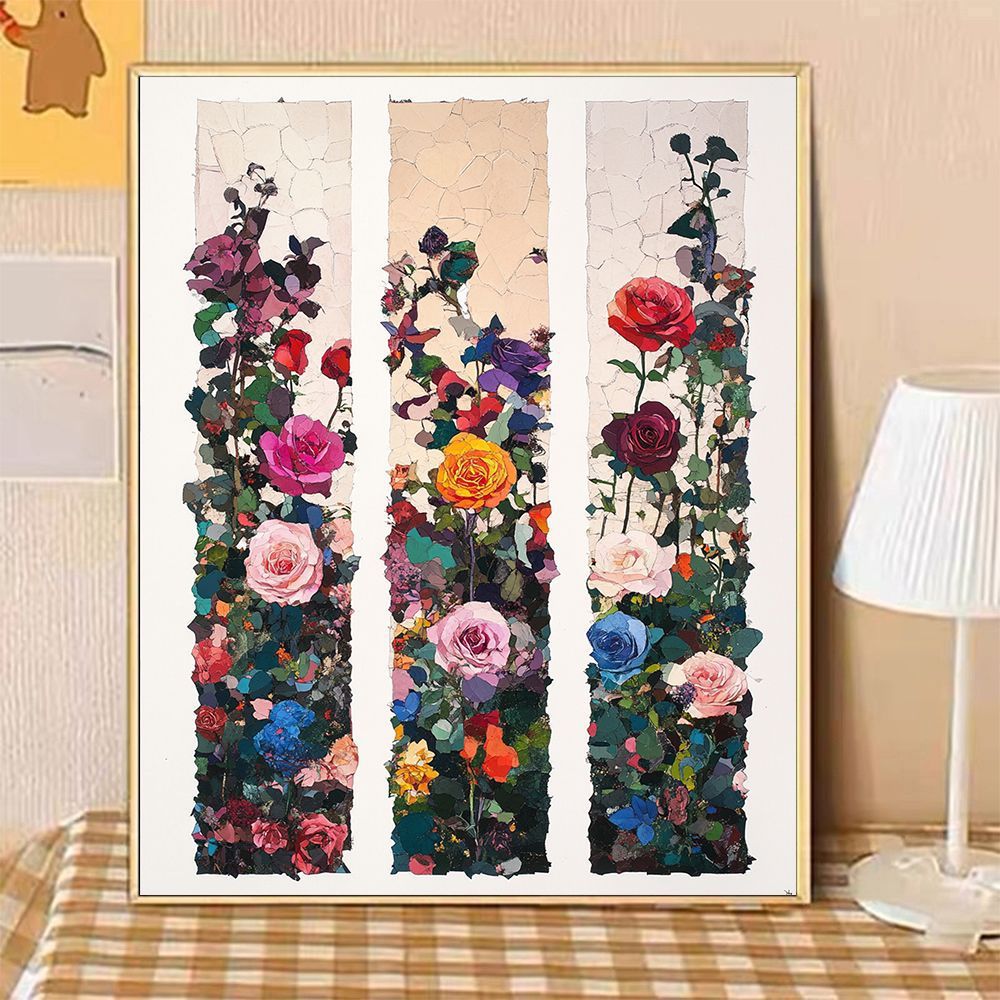 Vintage Floral Artwork Bowlift
