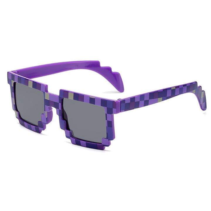 Women creative pixel sunglasses Bowlift