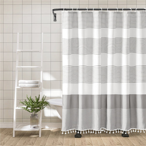Decorative Shower Curtain Bowlift