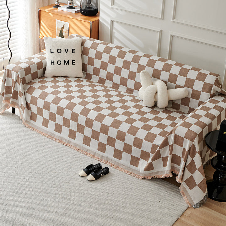 Checkerboard Throw Blanket