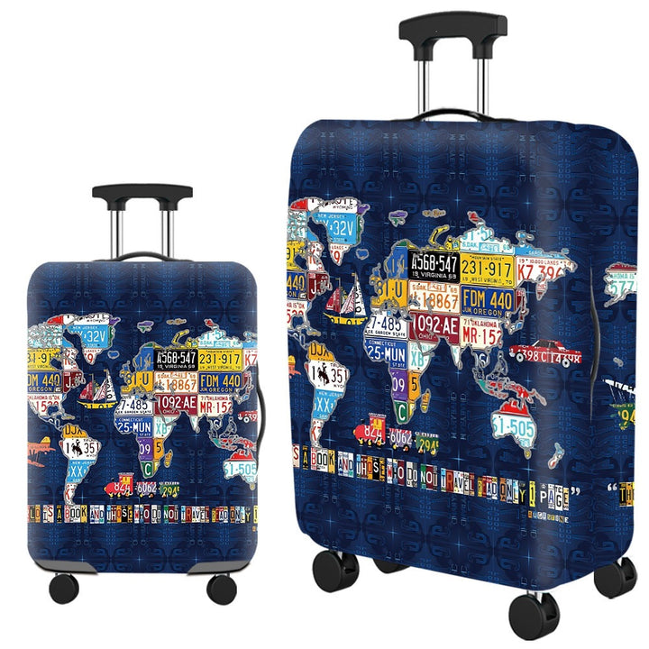 Whimsical Hedgehog Design Hard Shell Luggage Bowlift