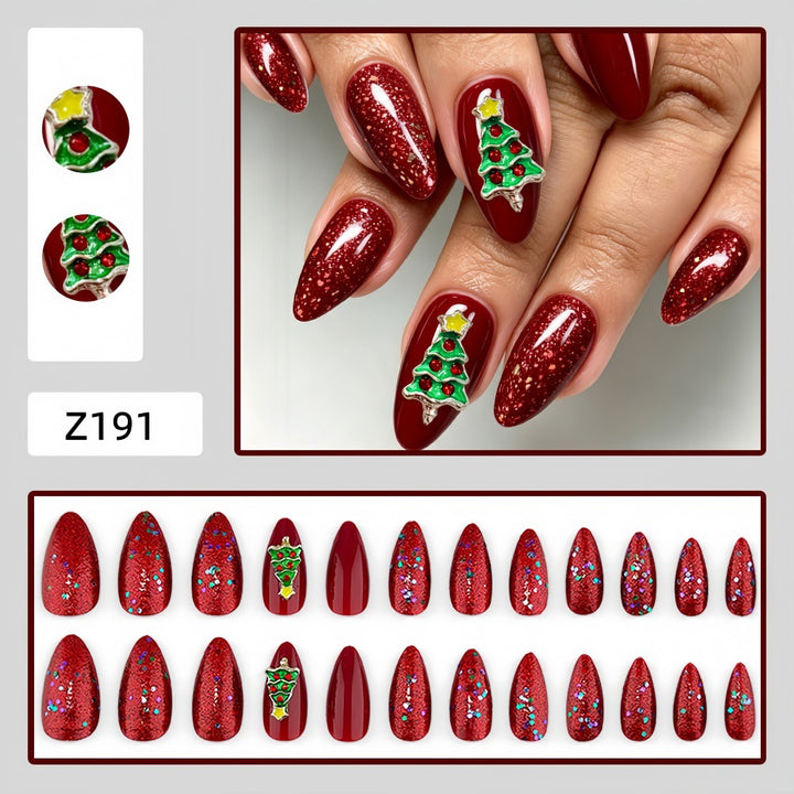 Artificial Nails in Modern Tribal Design Bowlift