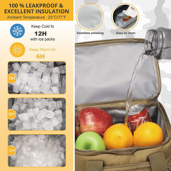 Durable and Insulated Beverage Backpack Bowlift