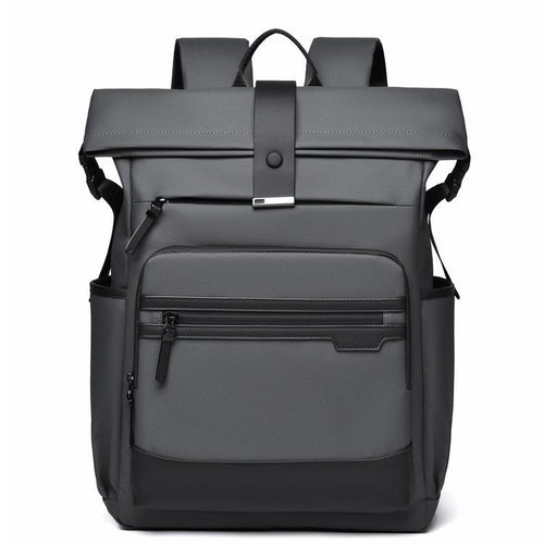 Stylish Rolltop Laptop Backpack