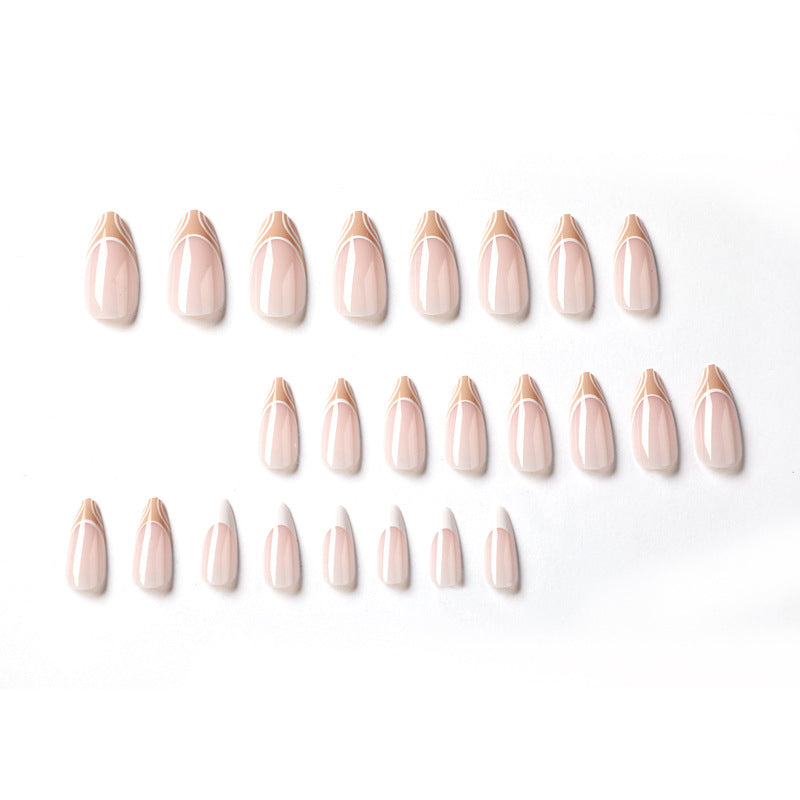 Elegant Nail Extensions with Creative Design Bowlift