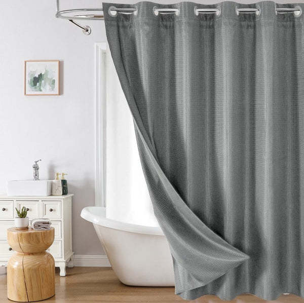 Artistic Floral Shower Curtain Bowlift