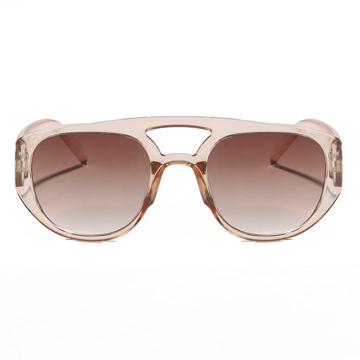 Women's oversized sunglasses with modern, textured frame Bowlift