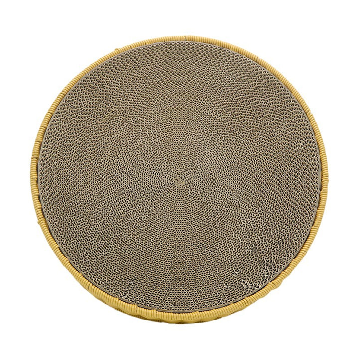 Cozy cat basket made of woven material Bowlift
