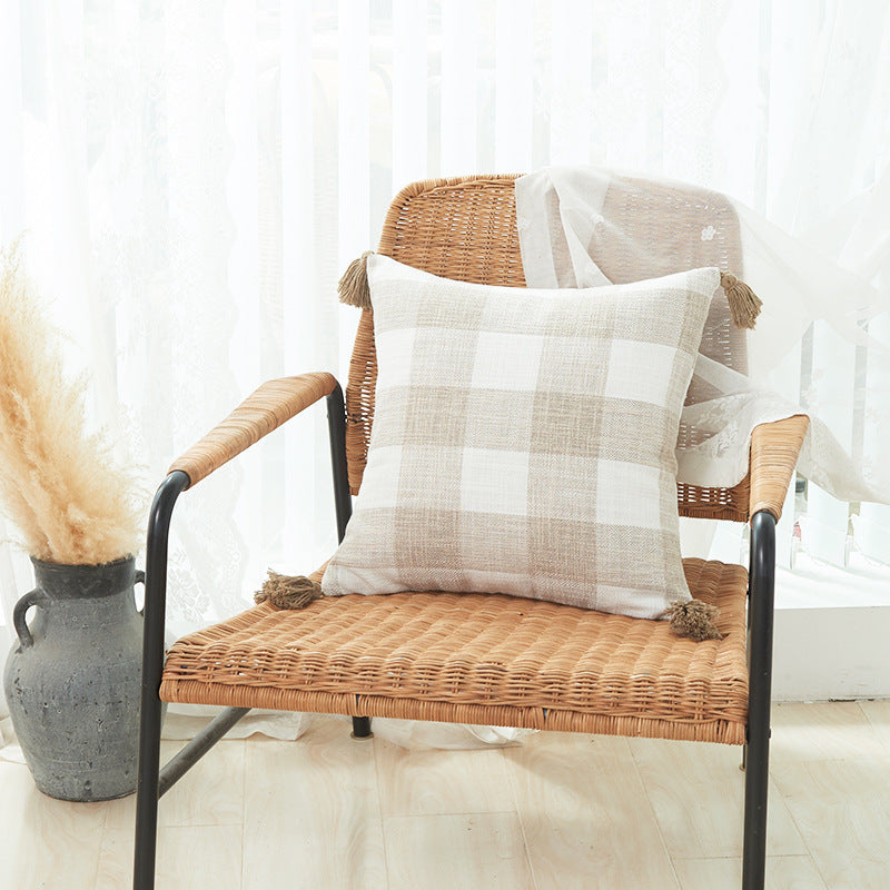 Decorative Tassel Throw Pillow