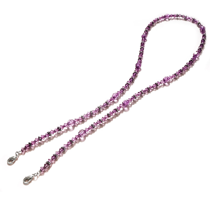 Elegant Crystal Beaded Eyewear Chain Bowlift