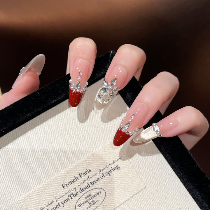 Artistic Glamour Press-On Nail Extensions Bowlift
