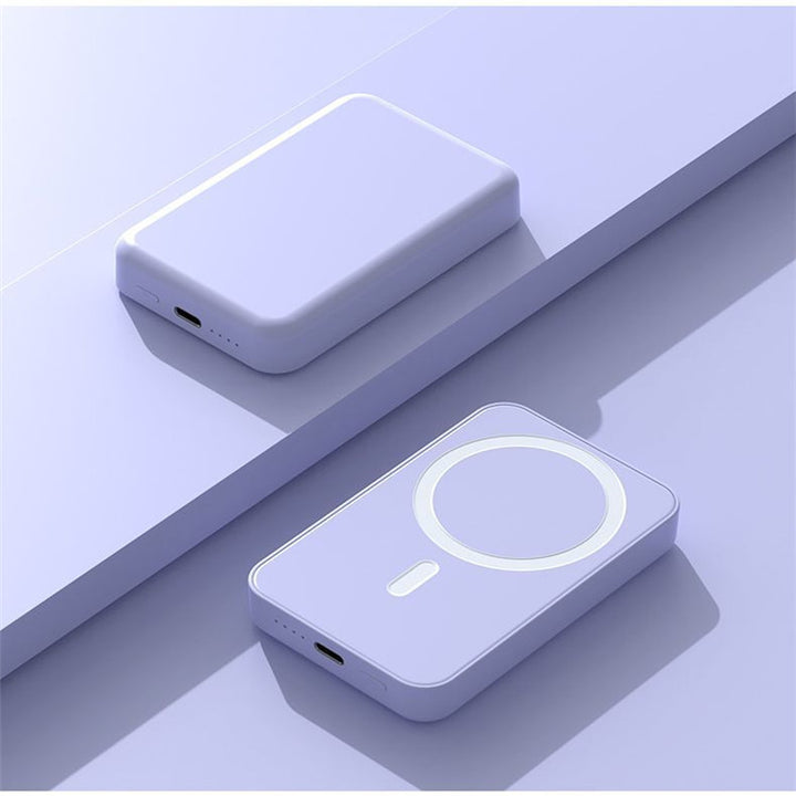 Portable power bank with wireless fast charging function and innovative design Bowlift