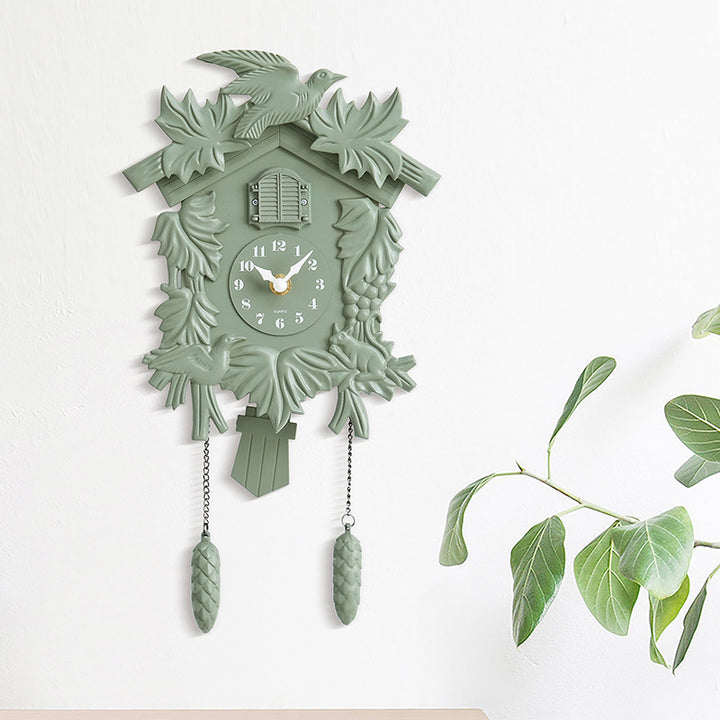 Cuckoo clock in modern design Bowlift