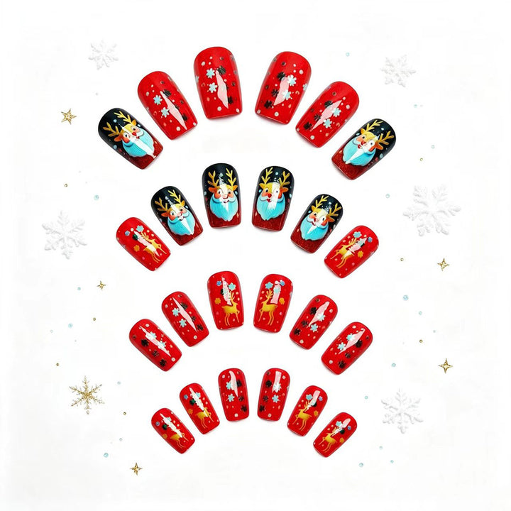 Christmas-Themed Nail Art Set Bowlift