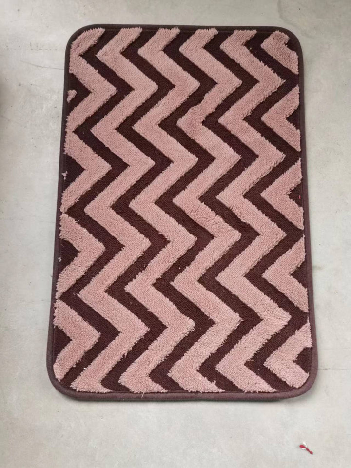 Chevron Pattern Anti-Slip Bath Mat Bowlift