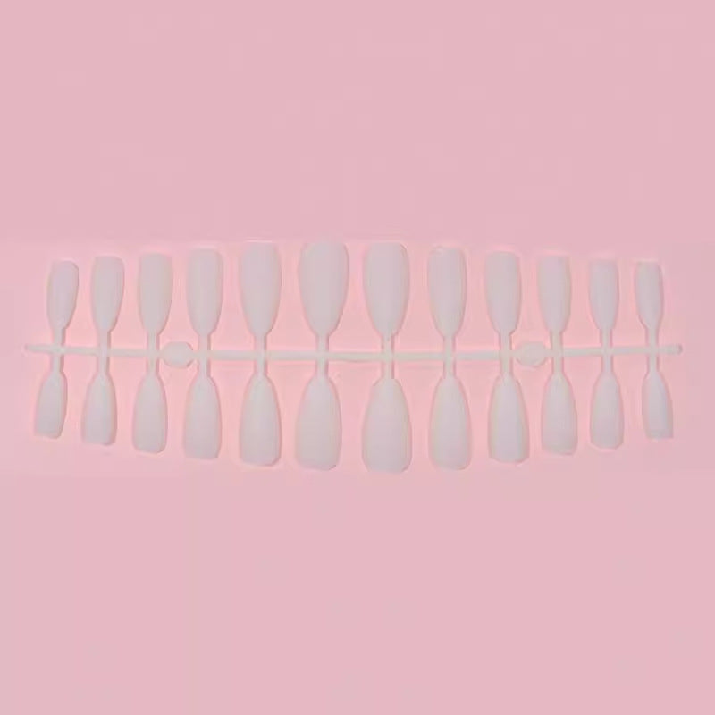 French Tip Press-On Nail Tips Bowlift