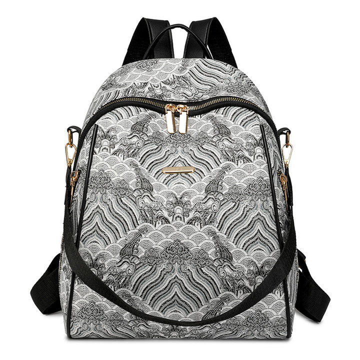 Bohemian Patterned Backpack