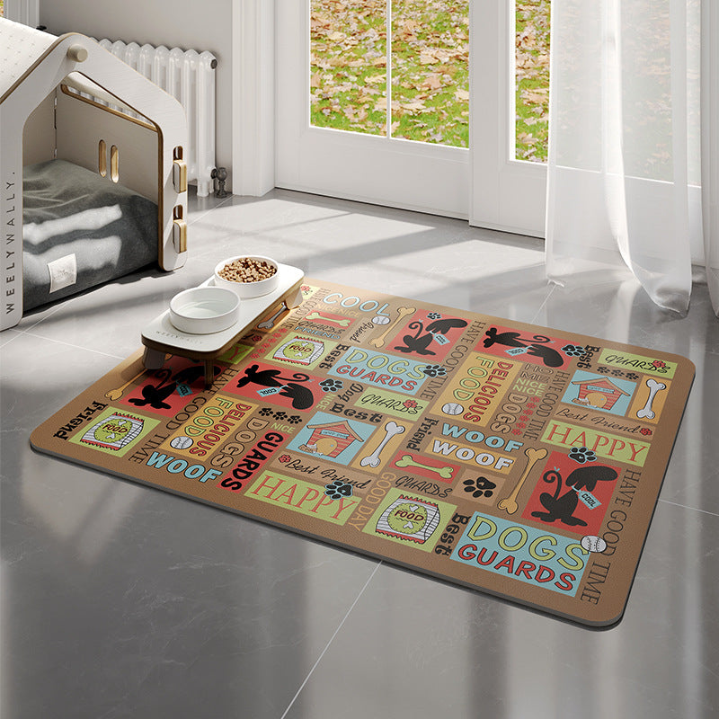 Playful Pet Lounge Mat Bowlift
