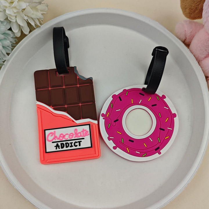 Unisex Luggage Tag in Cupcake Design Bowlift