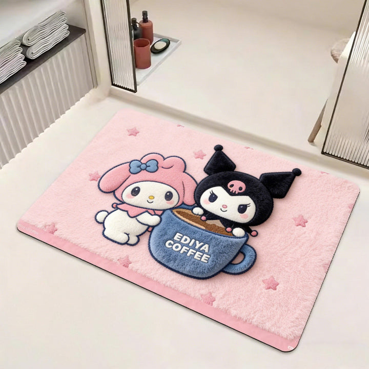 Cartoon Theme Bath Mat