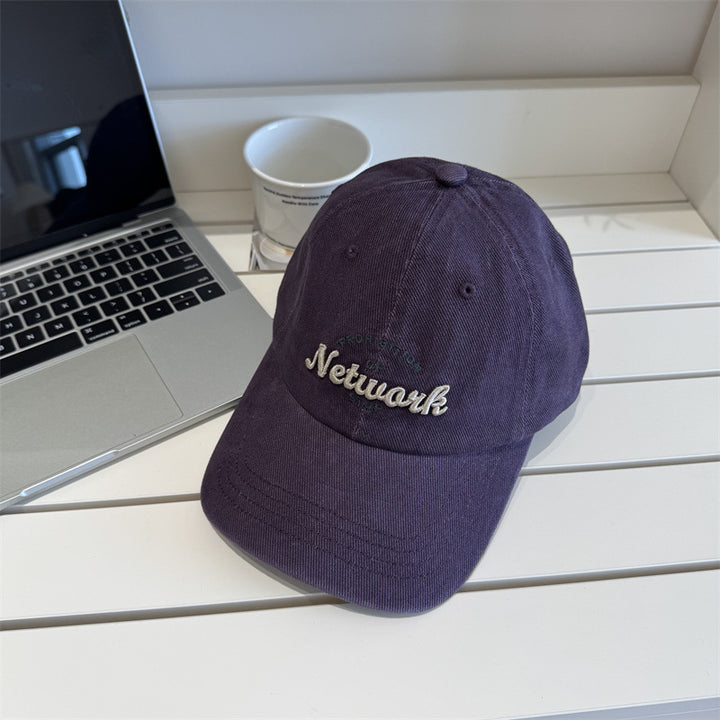 Women's Classic Embroidered Casual Cap Bowlift