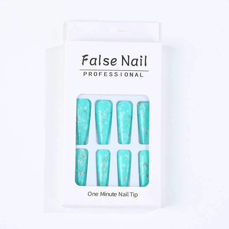 Artificial nails in elegant geometric design Bowlift