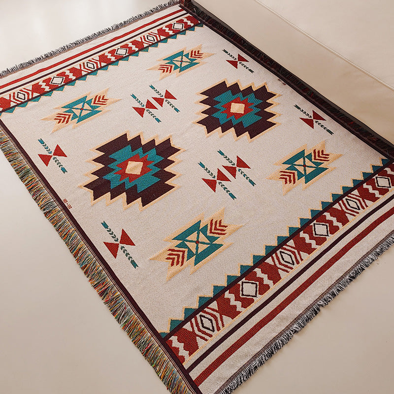 Whimsical Artistic Tapestry Throw Blanket