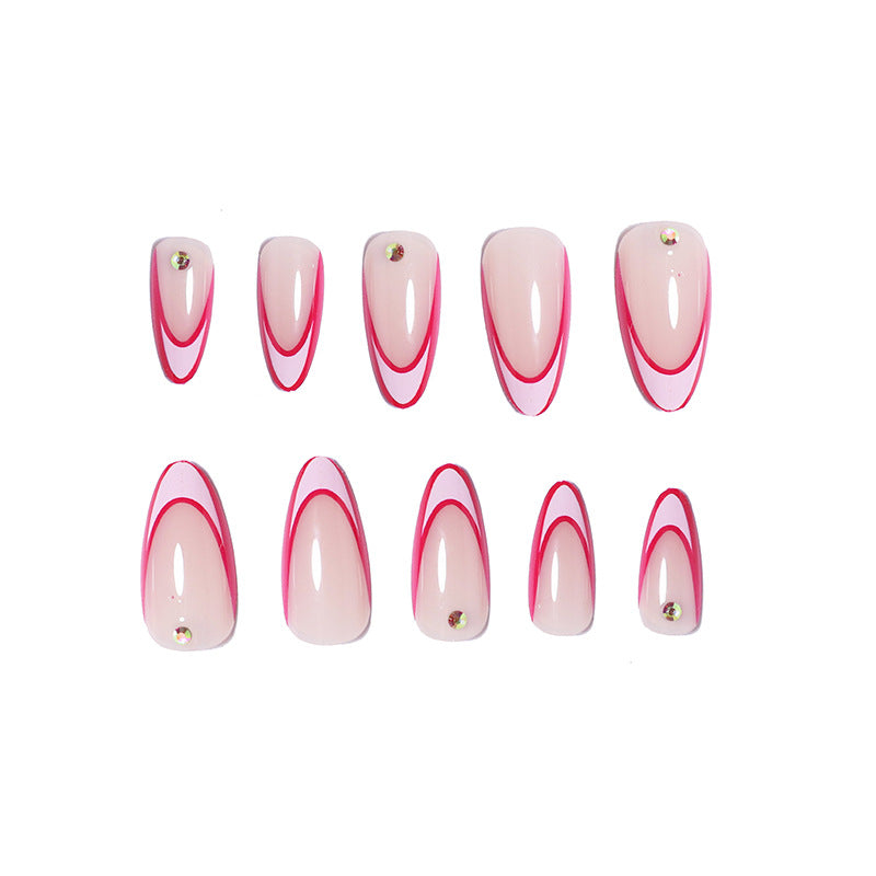 Artistic Stiletto Nail Art Extensions Bowlift