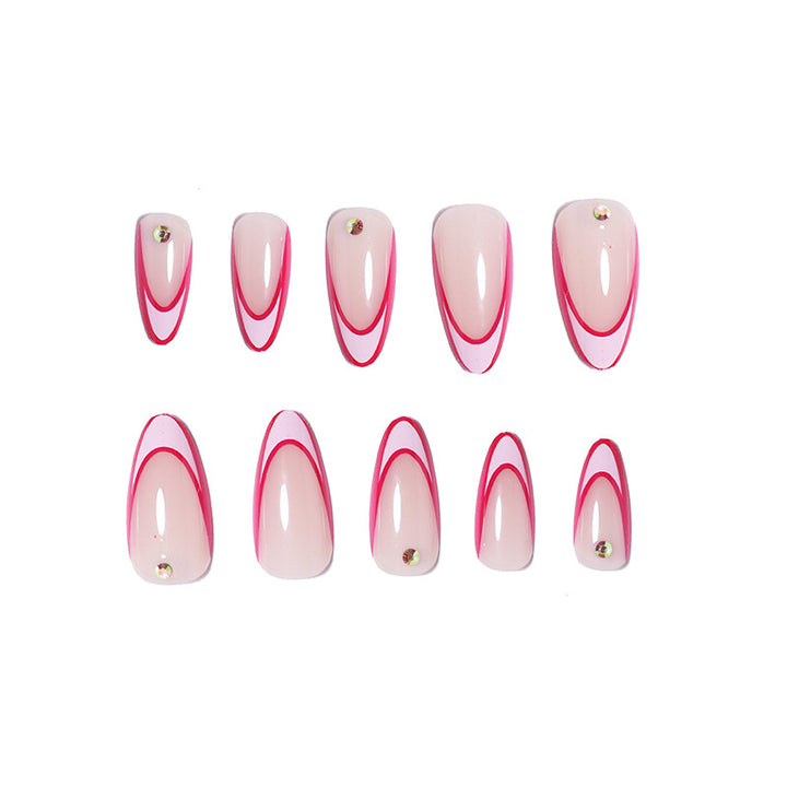 Artistic Stiletto Nail Art Extensions Bowlift