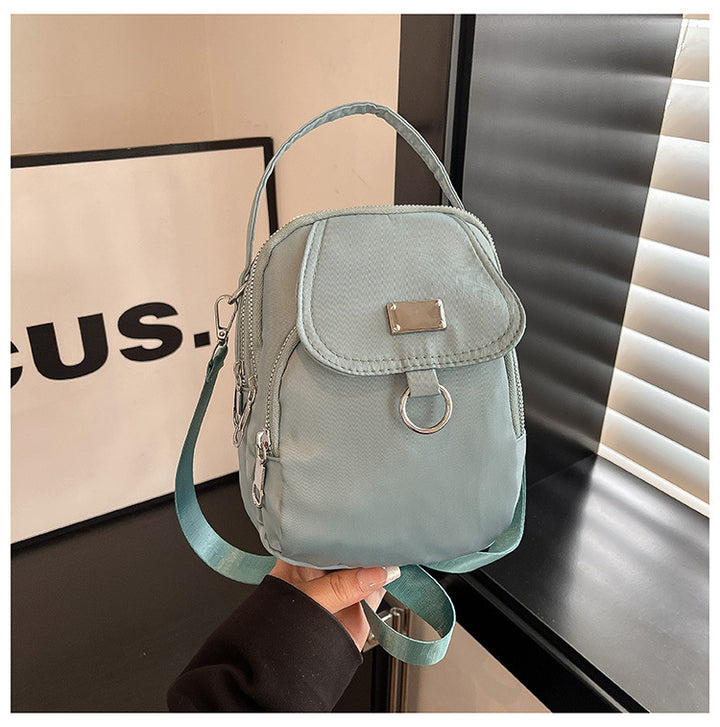 Compact Multi-Pocket Mini Backpack