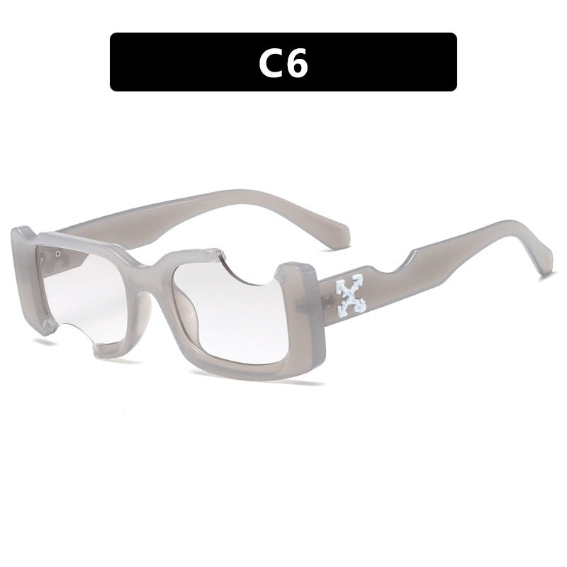 Ladies fashionable sunglasses with distinctive design and sturdy plastic frame Bowlift