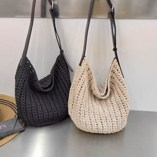 Hand-knotted shoulder bag Bowlift
