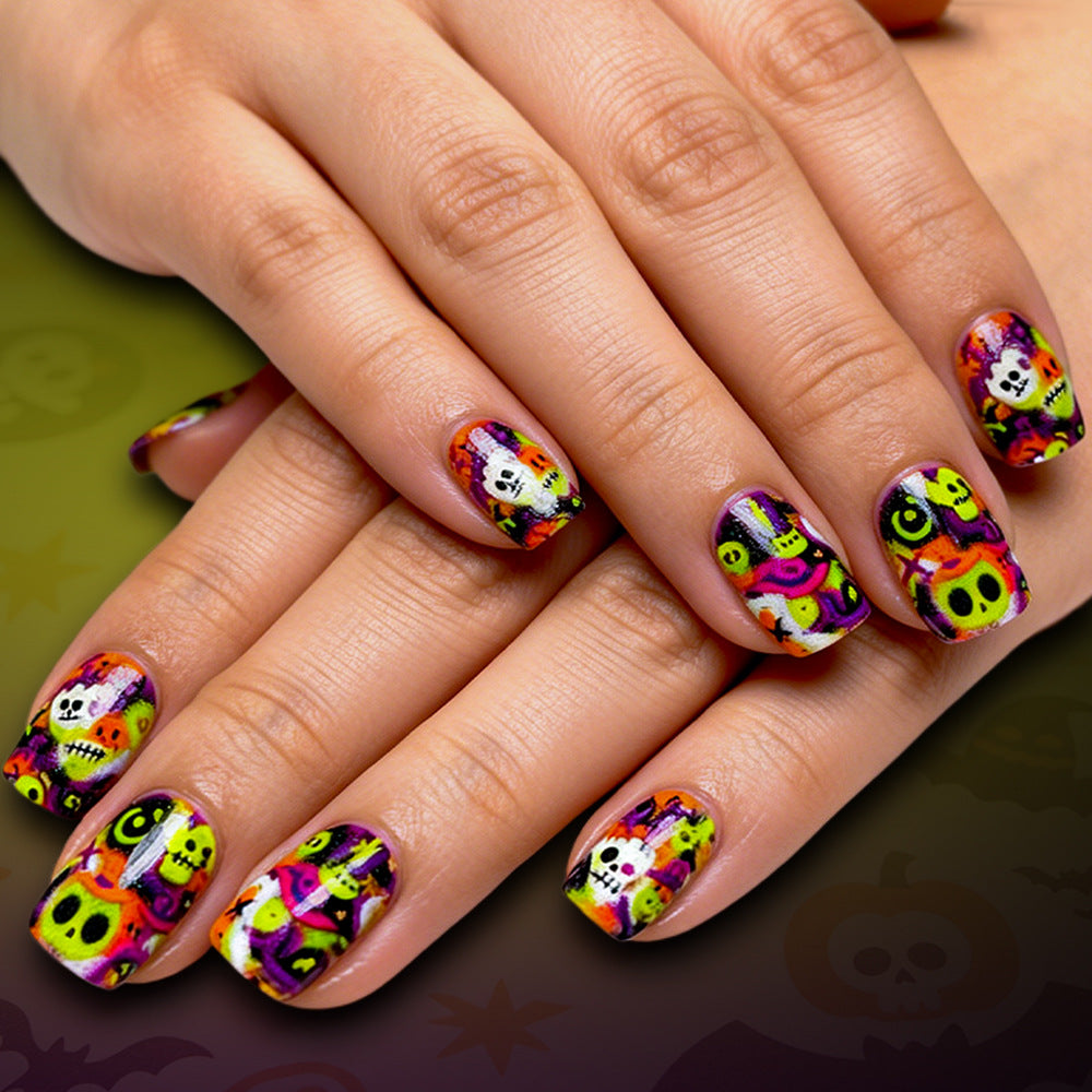 Themed Halloween Nail Art Set Bowlift