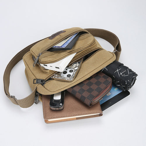 Versatile Multi-Pocket Sling Bag Bowlift