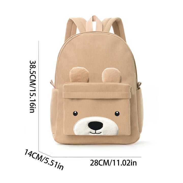 Children's backpack with playful bear motif Bowlift