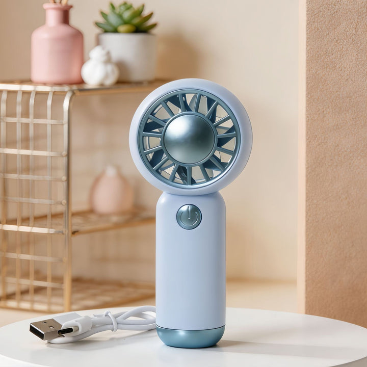 Ladies portable mini hand fan with USB charging function Bowlift