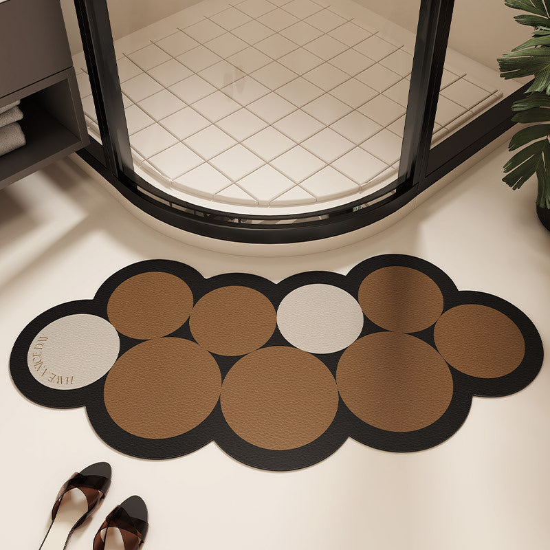Stylish Cloud-Shaped Bath Mat Bowlift