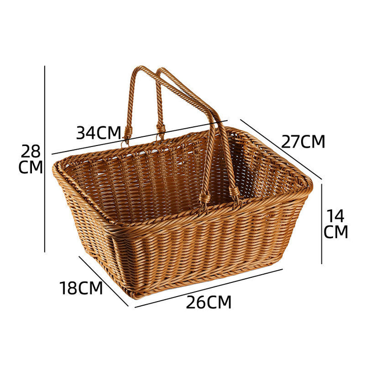 Woven Storage Basket Bowlift