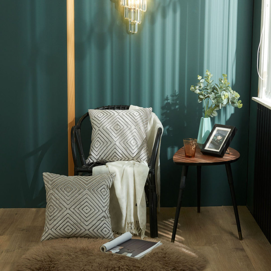 Decorative Geometric Accent Pillow