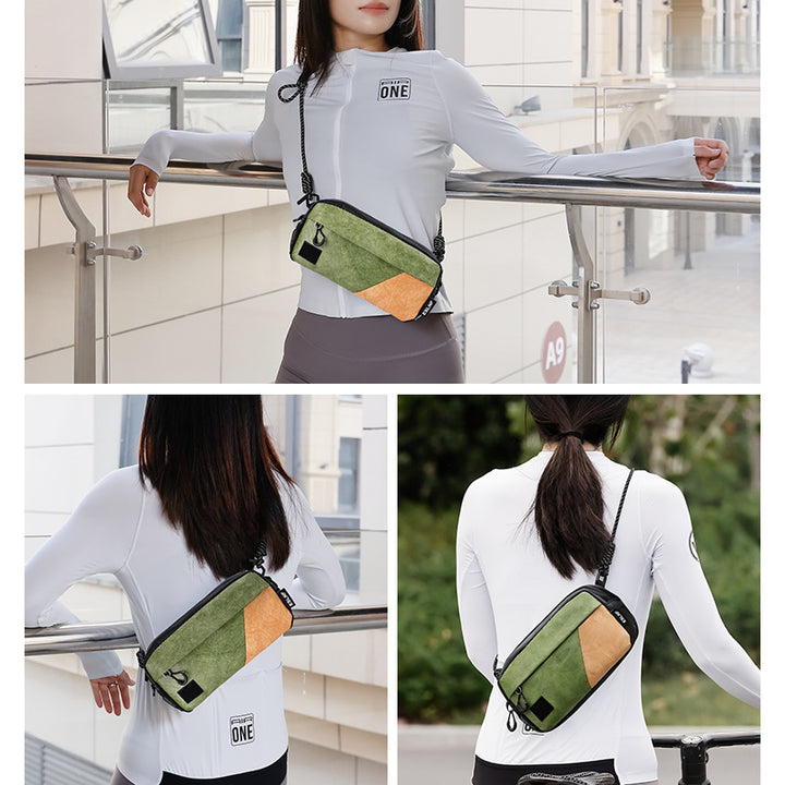 compact waterproof bicycle handlebar organizer pouch with multi-compartment storage and detachable strap Bowlift