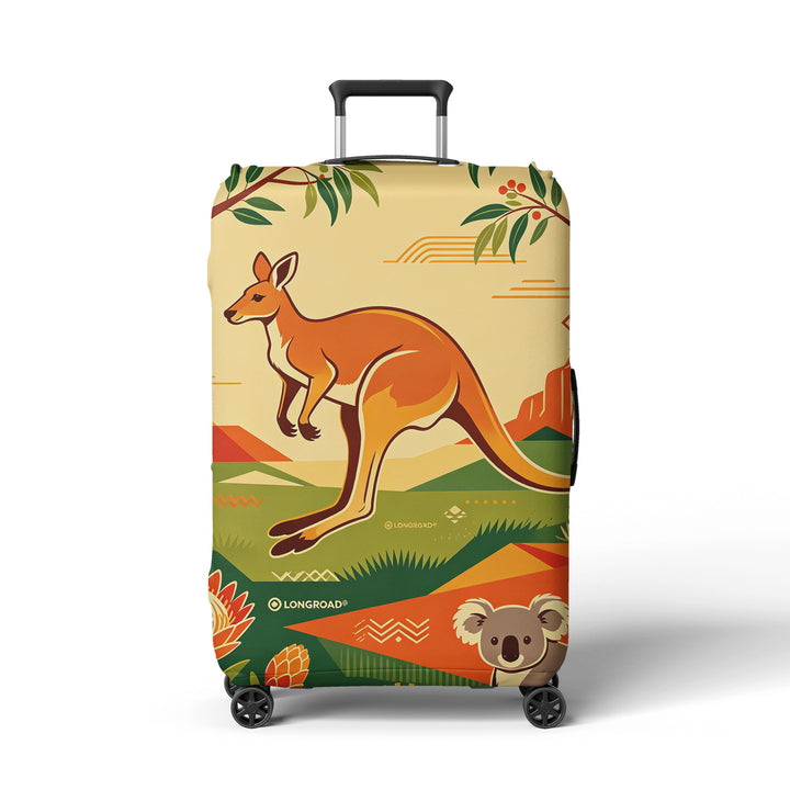 Women's suitcase sock with colorful coral design Bowlift