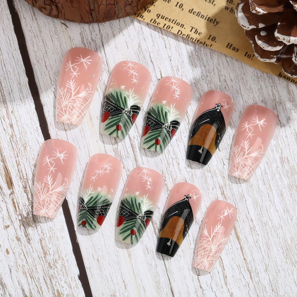 Decorative artificial nail set Bowlift