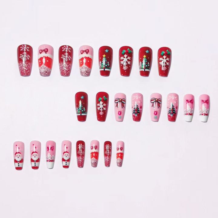 Christmas Art Nails Bowlift