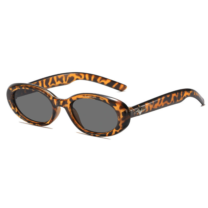 Retro-Inspired Oval Sunglasses Bowlift